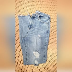 Pacsun Women's Blue Skinny Jeans